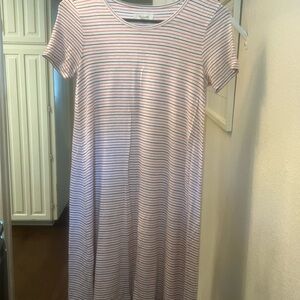 Madewell Striped Tee Dress